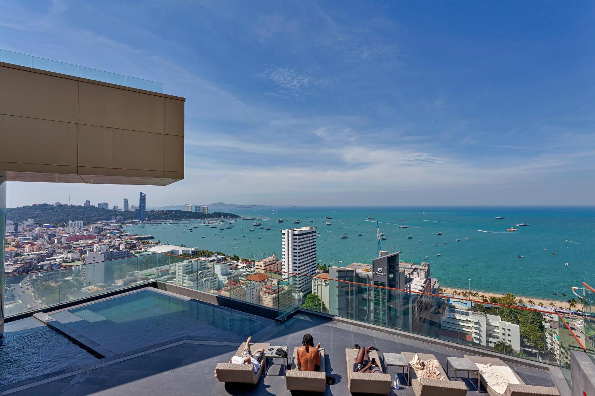 Edge Central Pattaya Sea View High Floor 23,26 Exterior foto